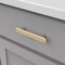 Hickory Hardware Maven Collection Pull 3-3/4 Inch 96mm Center to Center Brushed Golden Brass Finish H078779BGB - alternate 6